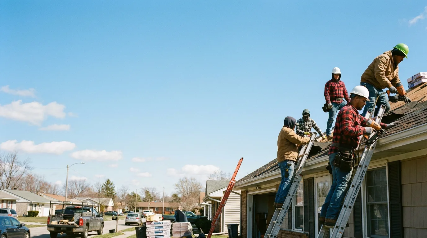 Roofing in La Cygne, KS near me